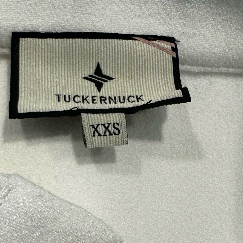 Tuckernuck White Stretch Crepe Avery Long Sleeve Shirt Mini Dress Size XXS - Picture 11 of 11